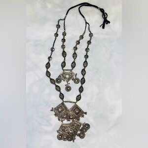 Big massive metal necklace